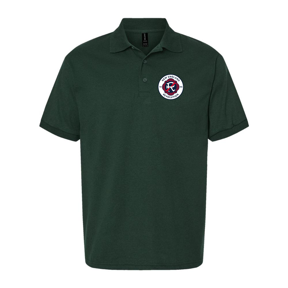 Men's New England Revolution FC Dry Blend Polo
