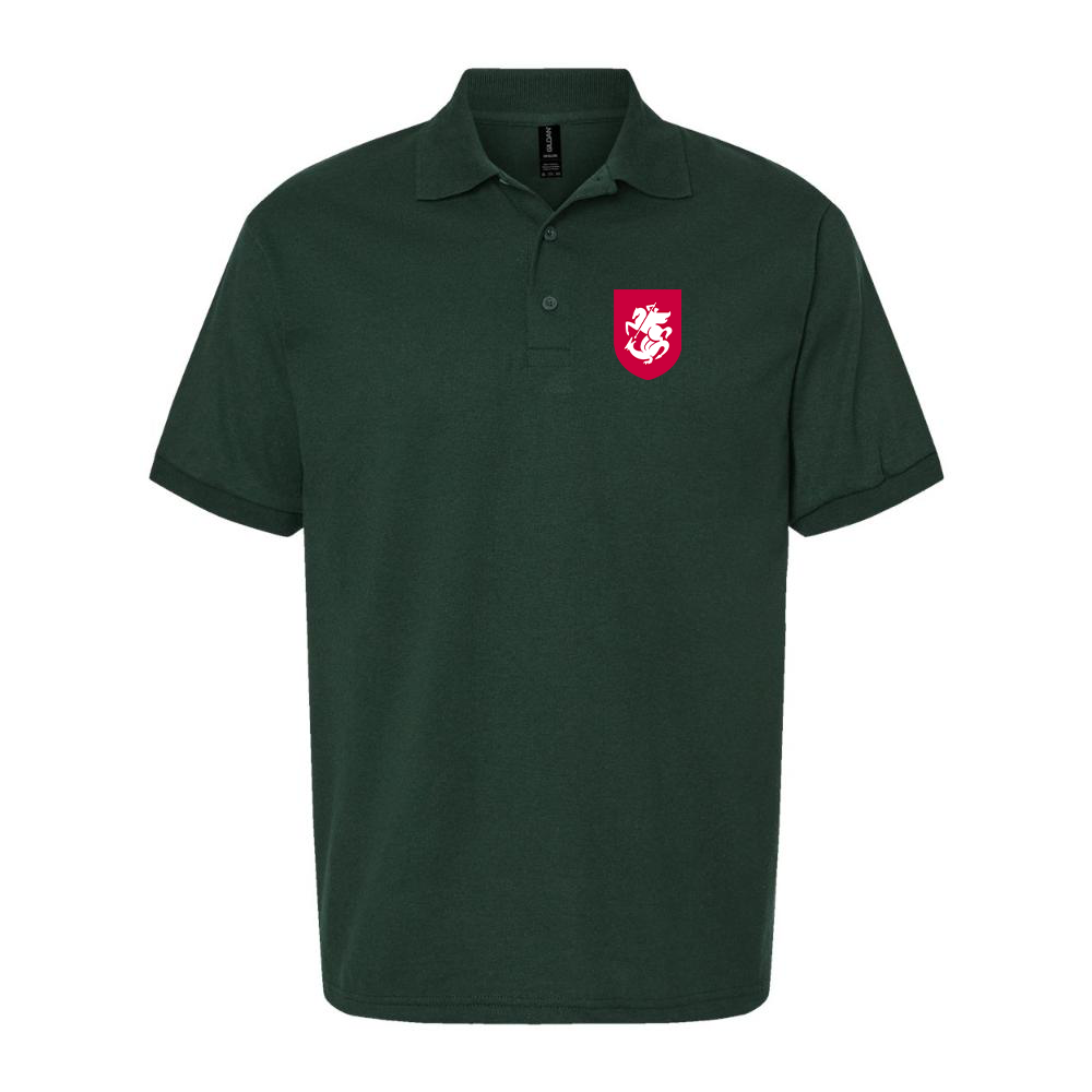 Men's Georgia National Soccer Team Dry Blend Polo