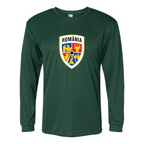 Men’s  Romania National Soccer Team - C2 Sport - Performance Long Sleeve T-Shirt - 5104