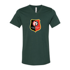 Men’s Stade Rennais FC - BELLA + CANVAS - Jersey V-Neck Tee - 3005