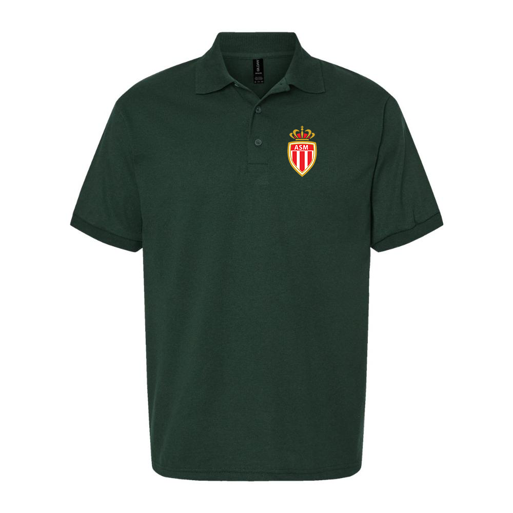 Men's AS Monaco FC Dry Blend Polo
