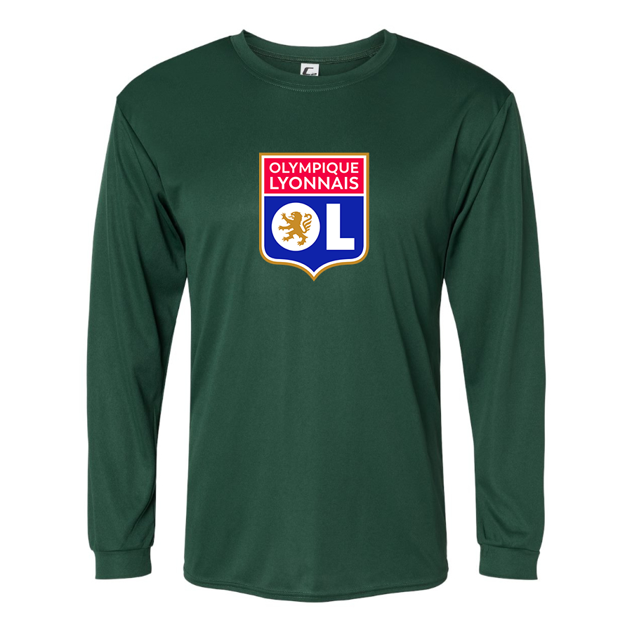 Men’s Olympique Lyonnais FC - C2 Sport - Performance Long Sleeve T-Shirt - 5104
