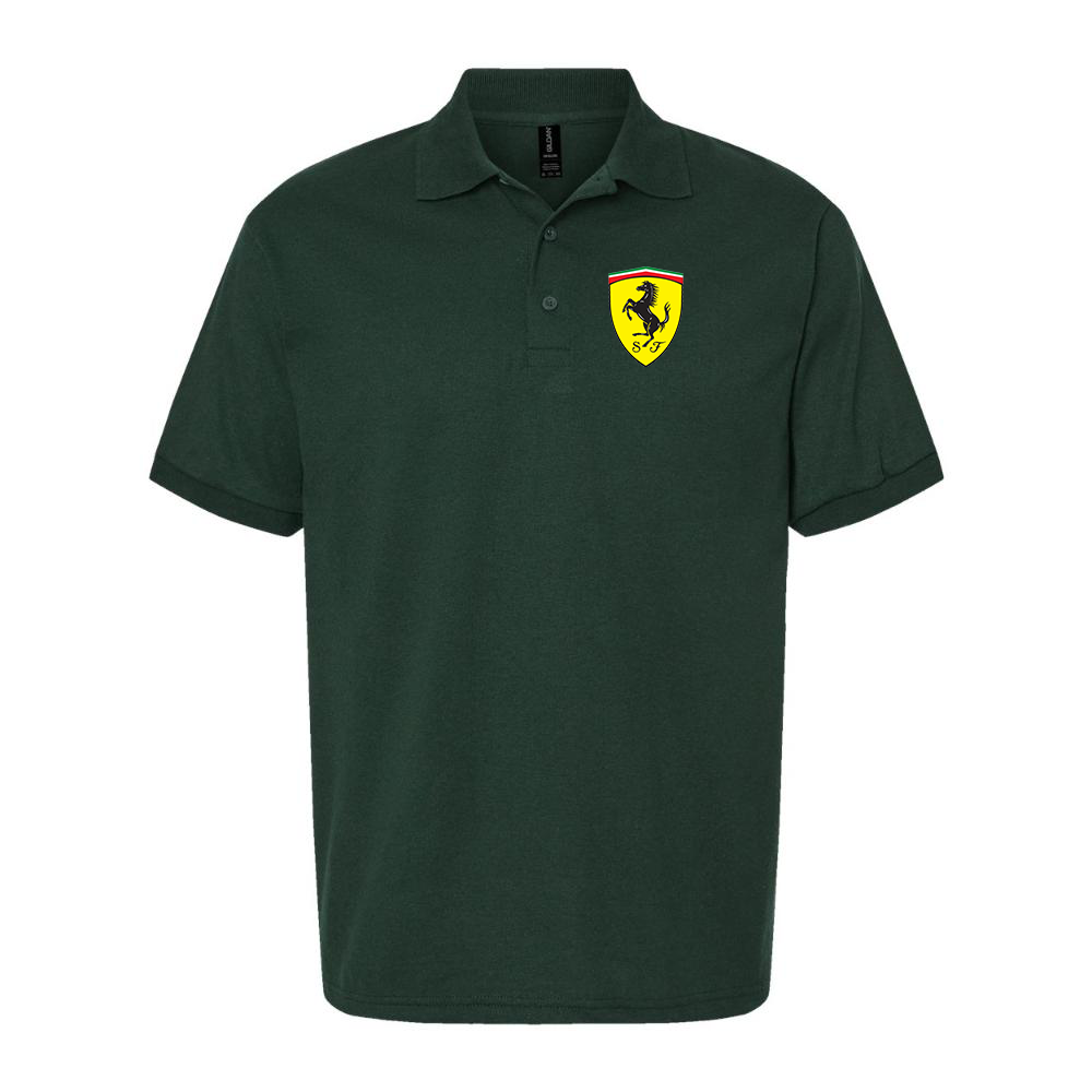 Men’s Ferrari Motorsport Car Dry Blend Polo