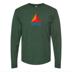 Men's Citgo Gas Station Long Sleeve T-Shirt