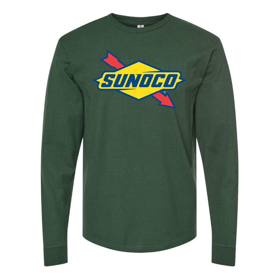 Men's Sunoco Gas Station Long Sleeve T-Shirt