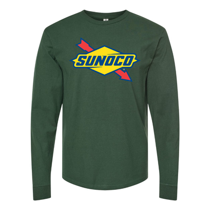 Men's Sunoco Gas Station Long Sleeve T-Shirt