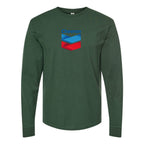 Men's Chevron Gas Station  Long Sleeve T-Shirt