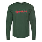 Men's Exxon Mobil Gas Station  Long Sleeve T-Shirt
