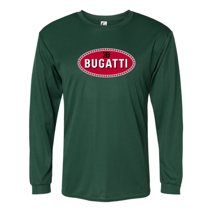 Men's Bugatti Car - C2 Sport - Performance Long Sleeve T-Shirt - 5104