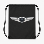 Genesis Car Drawstring Bag - Black