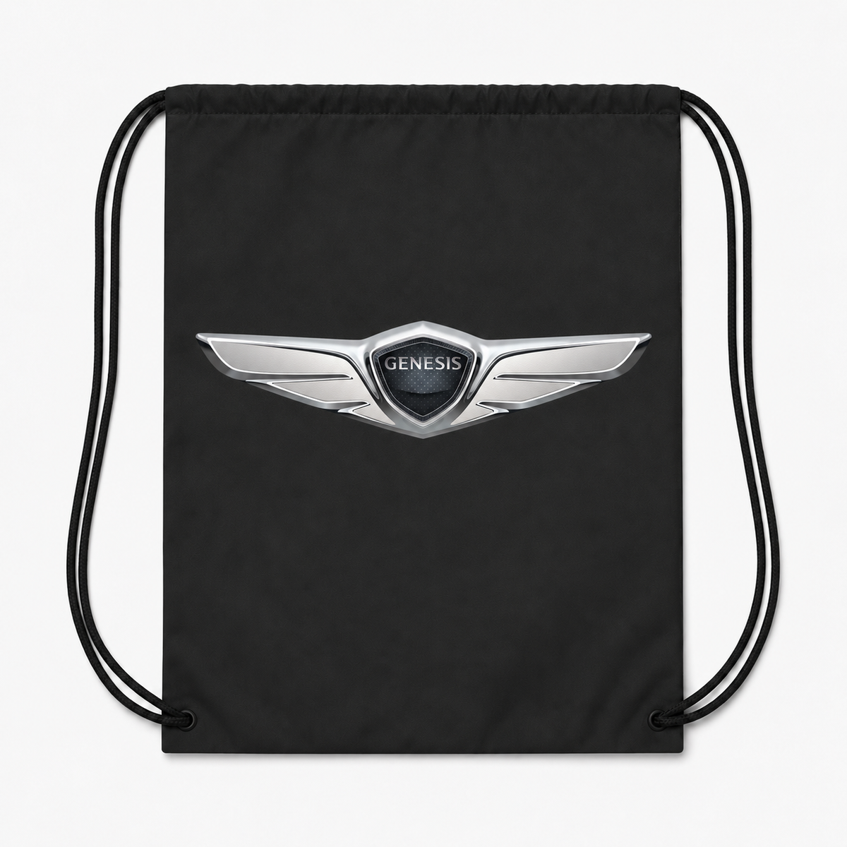 Genesis Car Drawstring Bag - Black