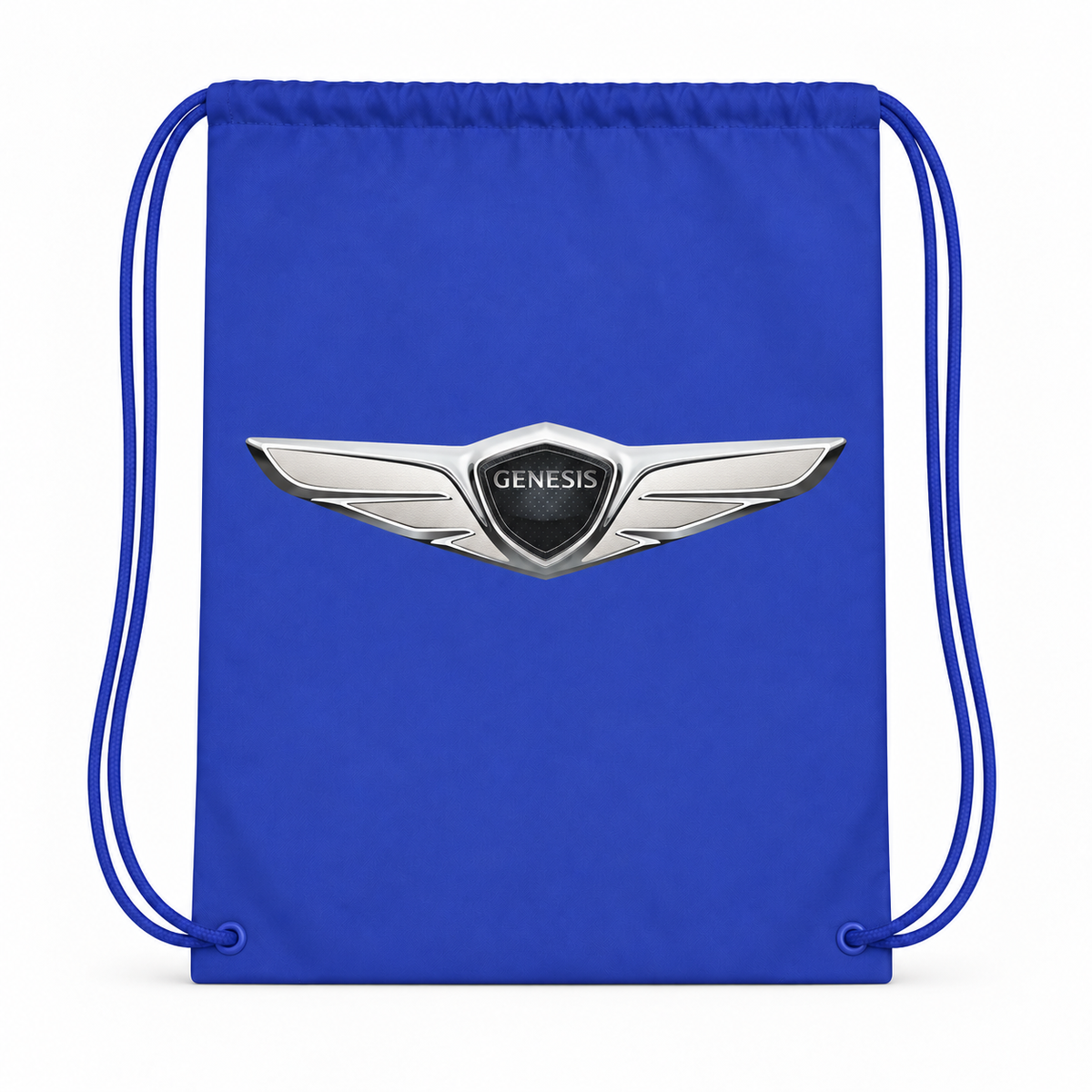 Genesis Car Drawstring Bag - Blue