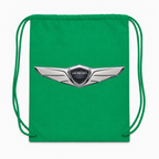 Genesis Car Drawstring Bag - Green