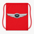 Genesis Car Drawstring Bag - Red