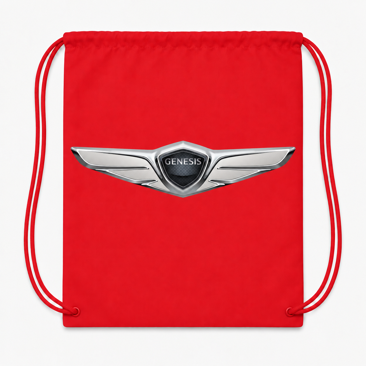 Genesis Car Drawstring Bag - Red