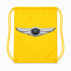 Genesis Car Drawstring Bag - Yellow
