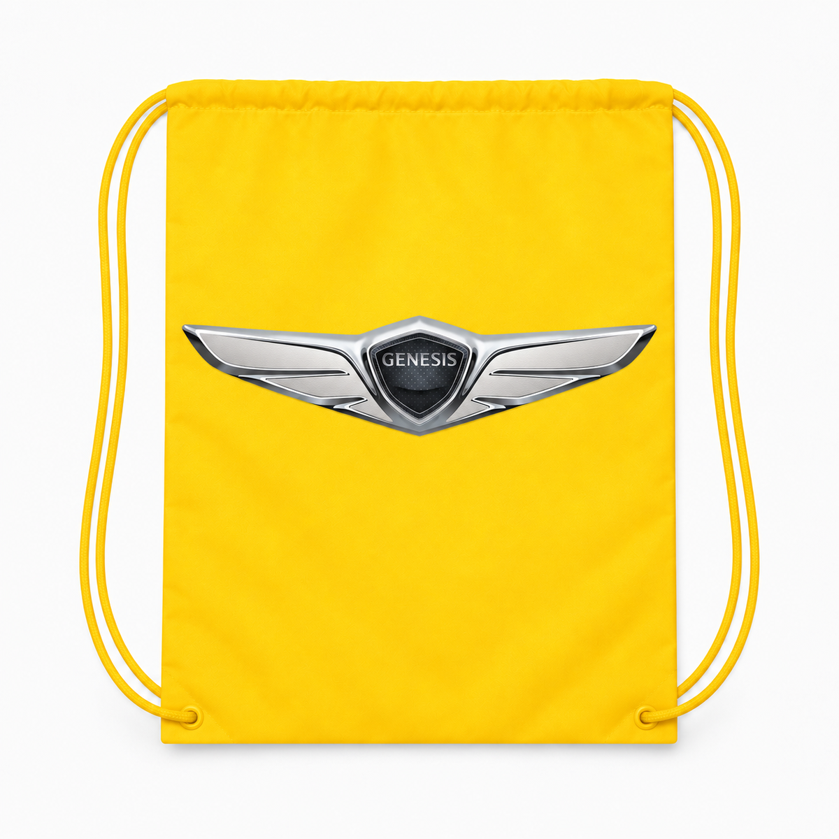 Genesis Car Drawstring Bag - Yellow