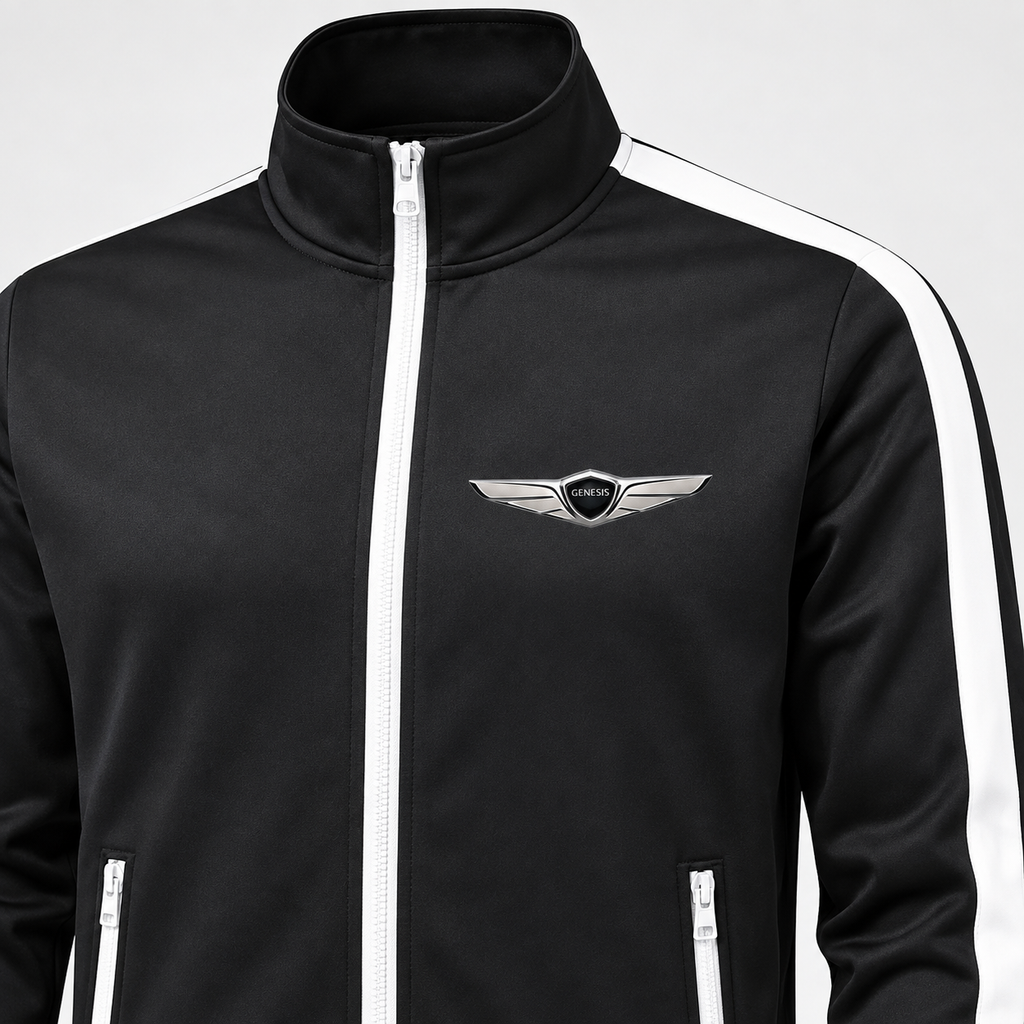 Men's Genesis Car Dri-Fit TrackSuit | Color: Black | Image 3