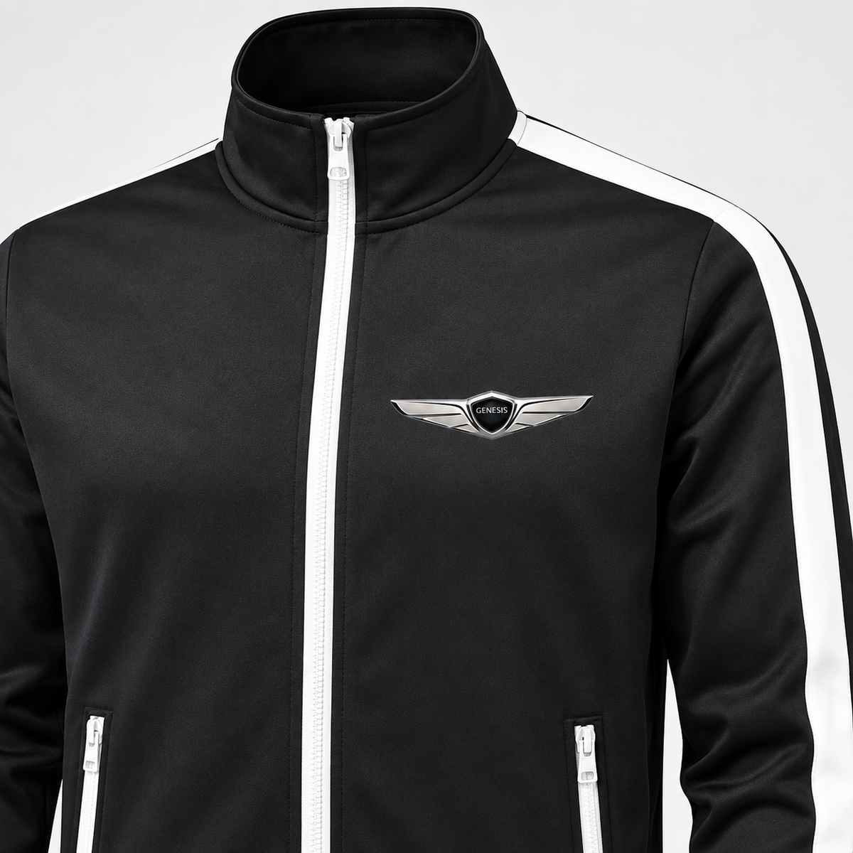 Men's Genesis Car Dri-Fit TrackSuit | Color: Black | Image 3