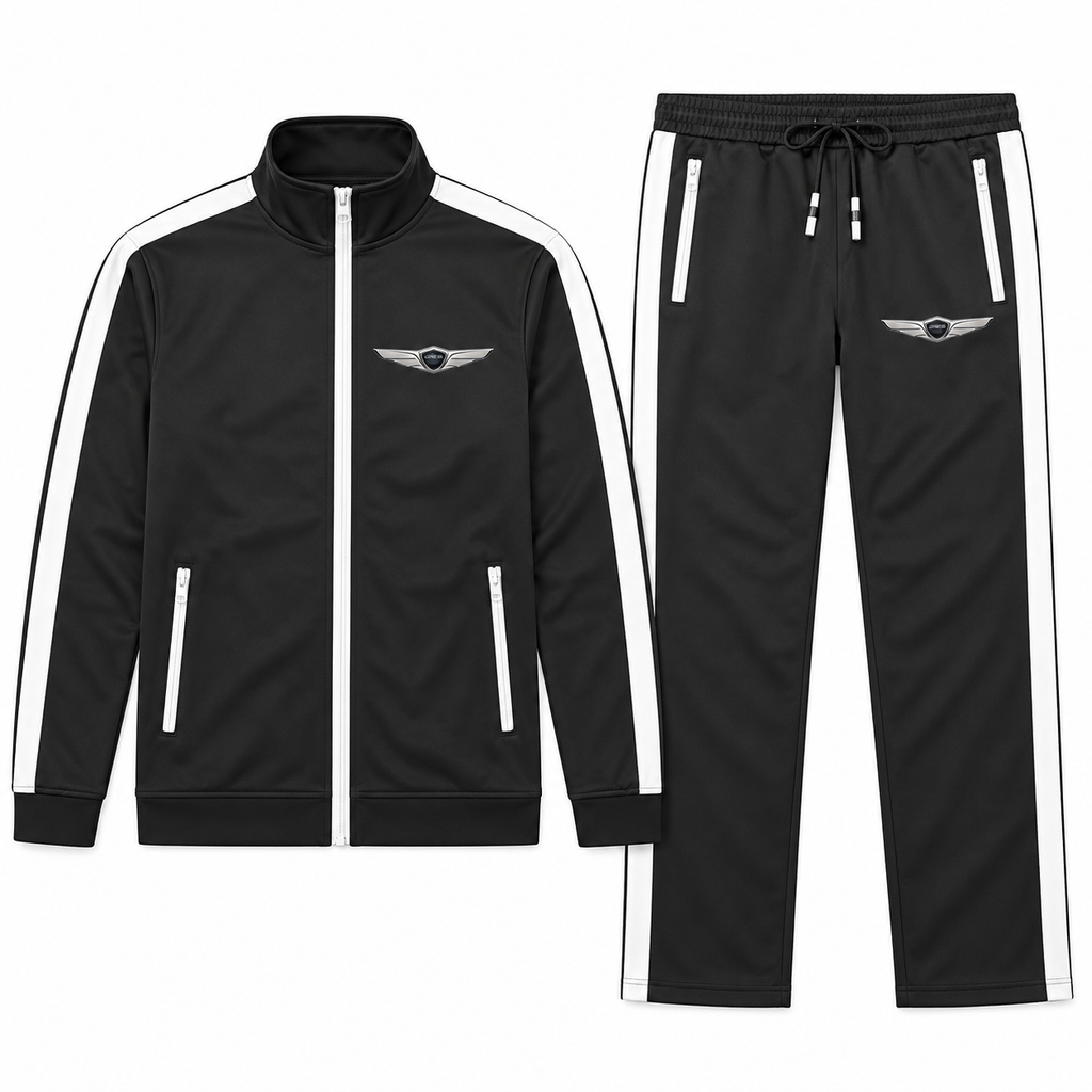 Men's Genesis Car Dri-Fit TrackSuit | Color: Black | Image 5