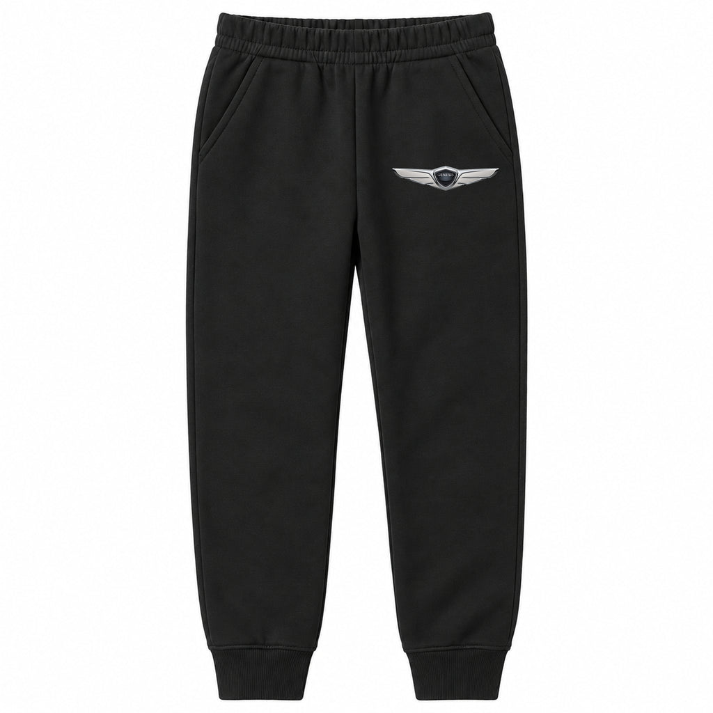 Genesis youth jogger sweatpants in Black, Youth Large ages 10–12