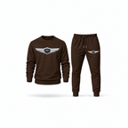 Men's Genesis Sweatshirt Joggers Set | Color: Brown | Main