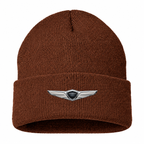 Men's Genesis Beanie Hat — Brown — clean front main