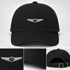 Genesis Car Dad Baseball Cap Hat | Color: Black | Image 5