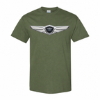 Men’s Genesis Car Cotton T-Shirt - Army Green