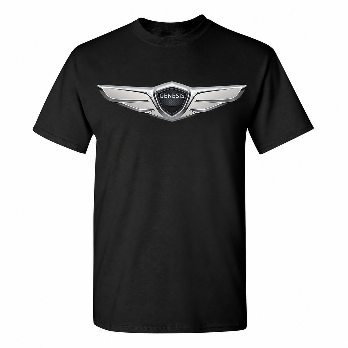 Men’s Genesis Car Cotton T-Shirt - Black