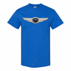 Men’s Genesis Car Cotton T-Shirt - Blue