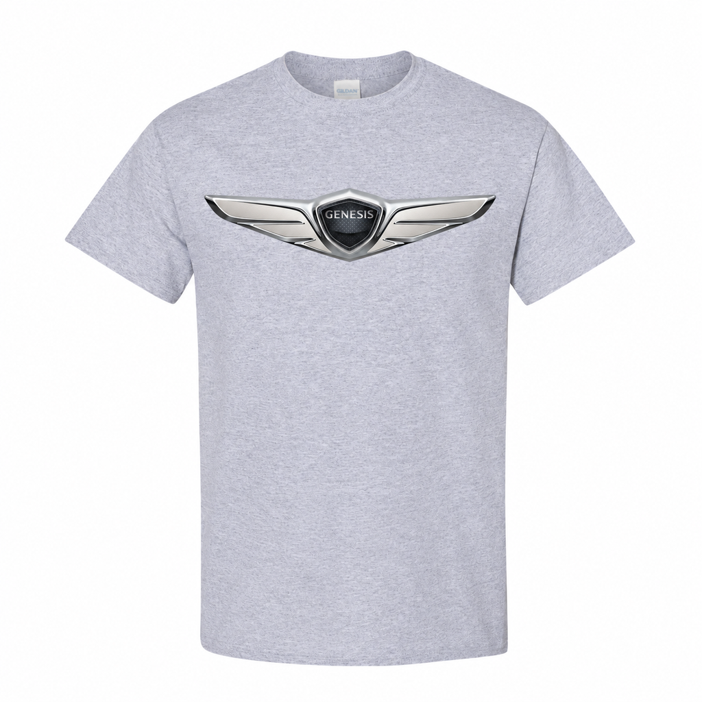 Men’s Genesis Car Cotton T-Shirt - Grey