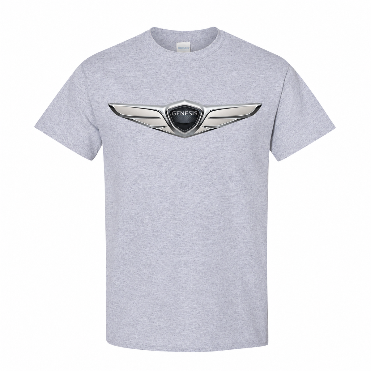 Men’s Genesis Car Cotton T-Shirt - Grey