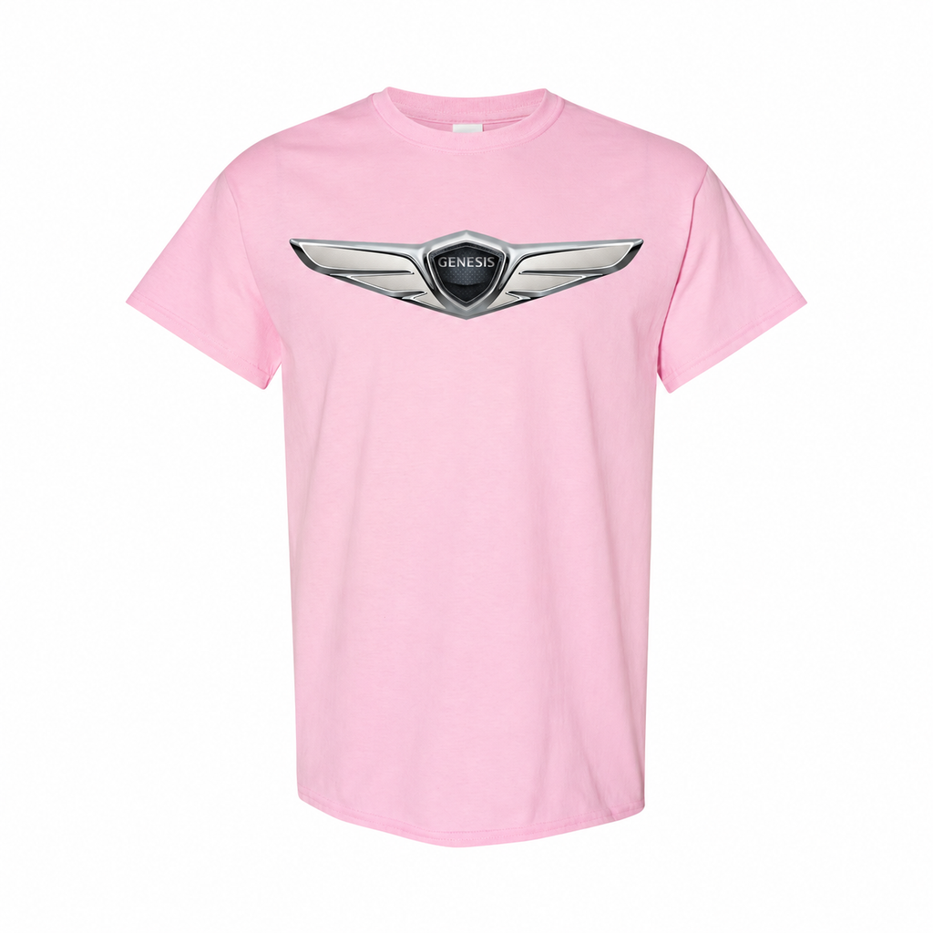 Men’s Genesis Car Cotton T-Shirt - Pink