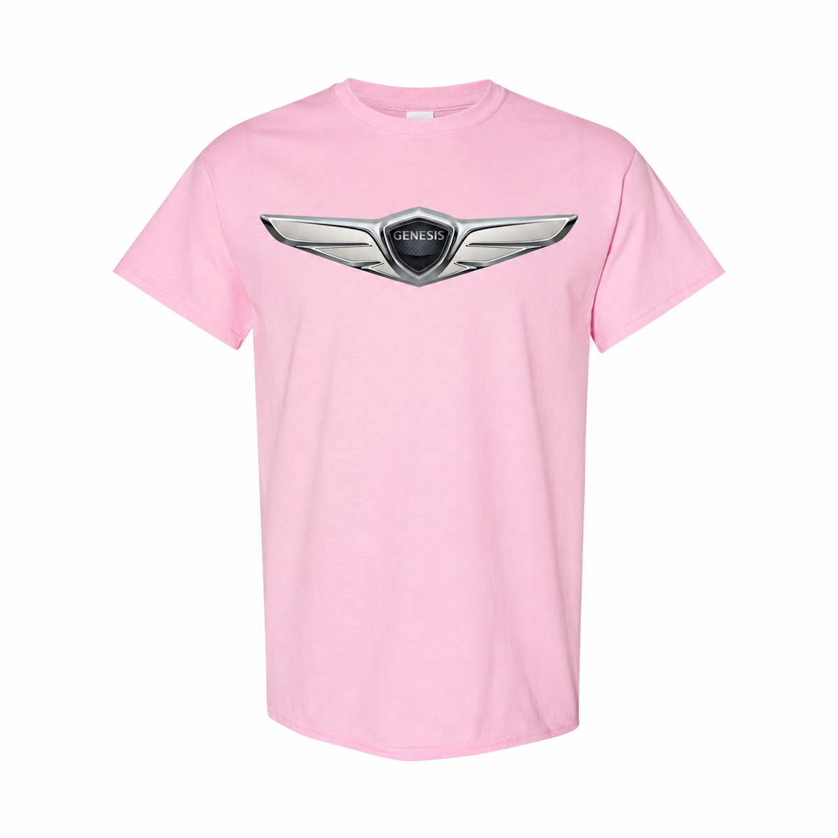Men’s Genesis Car Cotton T-Shirt - Pink