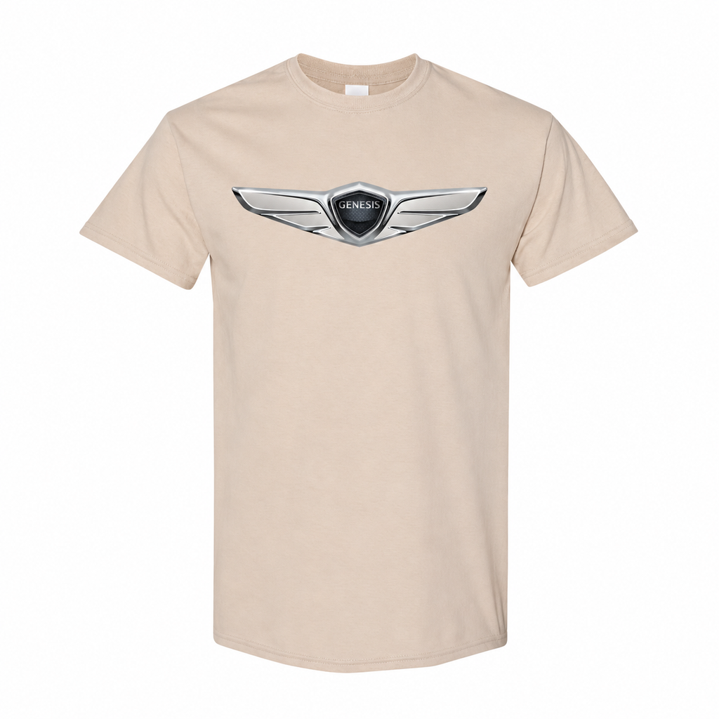 Men’s Genesis Car Cotton T-Shirt - Tan