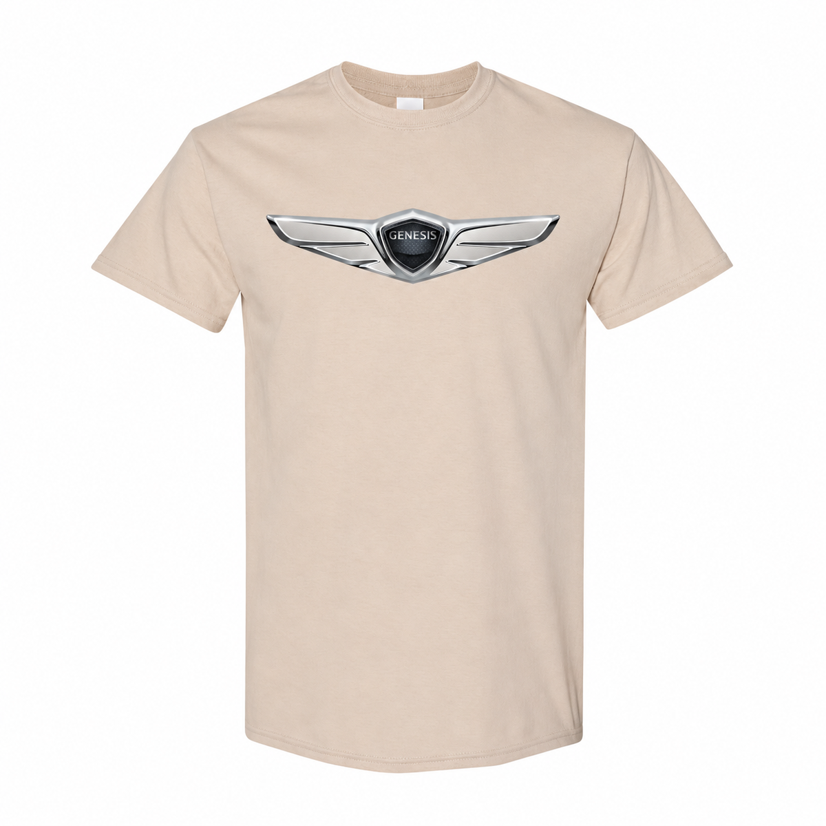 Men’s Genesis Car Cotton T-Shirt - Tan
