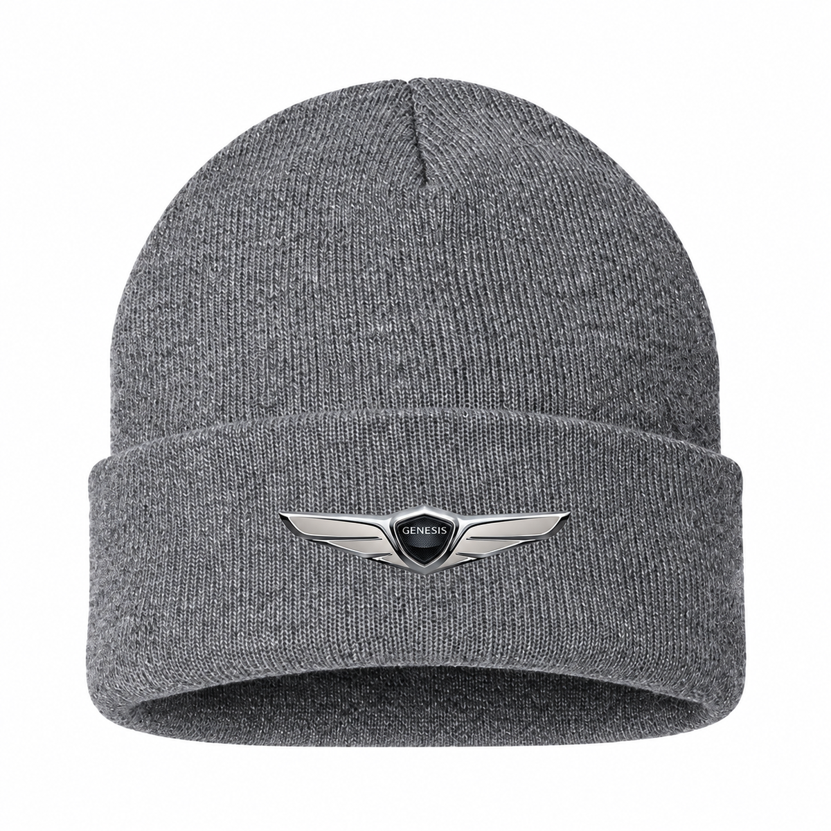 Men's Genesis Beanie Hat — Gray — clean front main