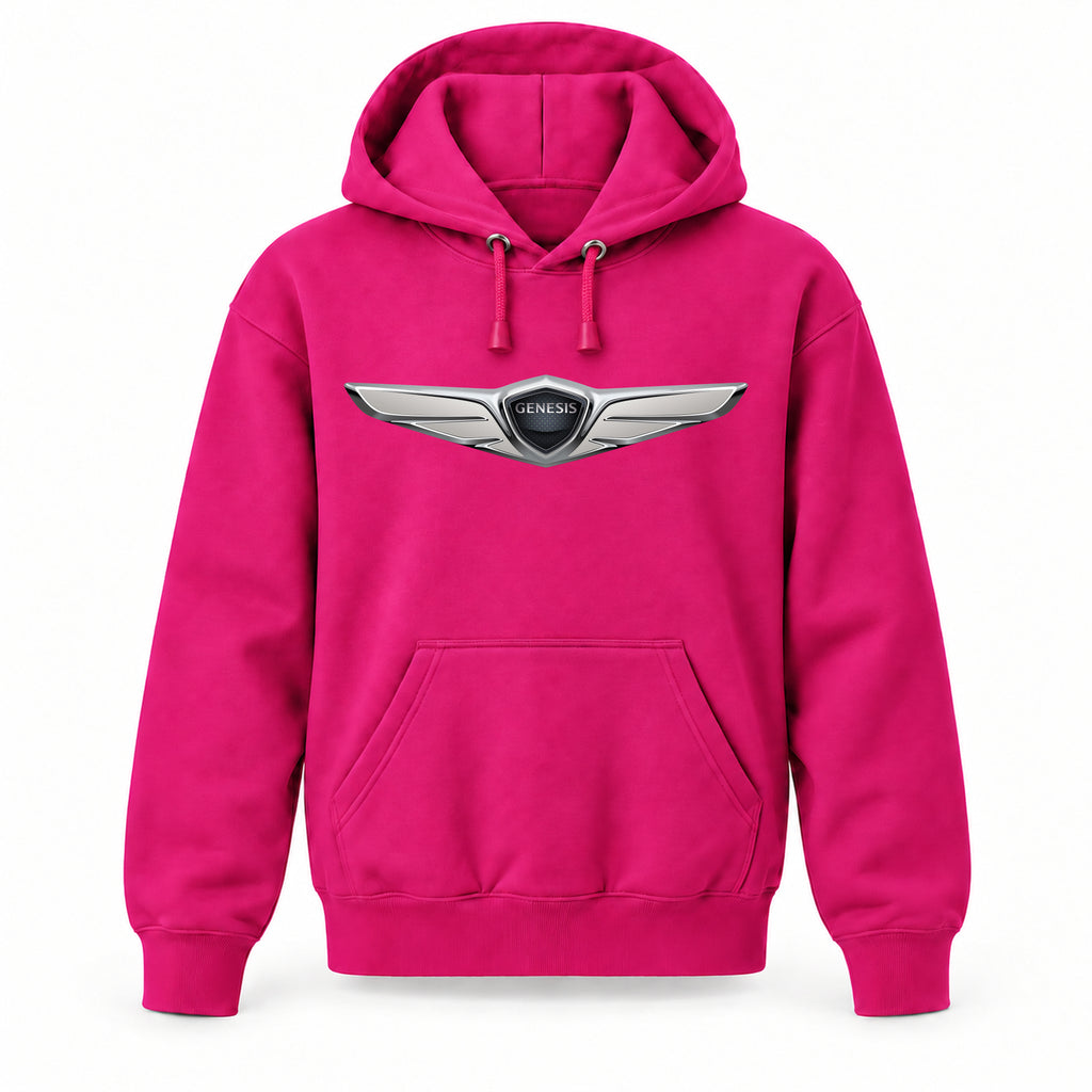 Genesis - Youth Large Hoodie (Ages 10–12) | Color: Hot Pink