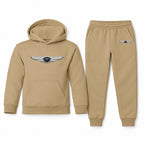 Genesis youth hoodie jogger set, Khaki, Youth Large ages 10–12
