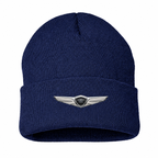 Men's Genesis Beanie Hat — Navy — clean front main