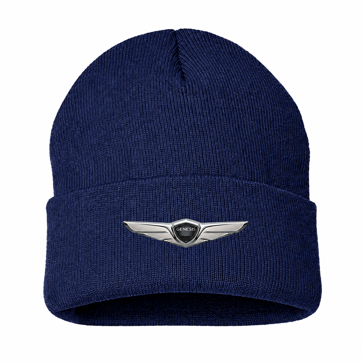 Men's Genesis Beanie Hat — Navy — clean front main