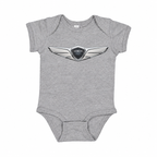 Genesis Car Baby Romper Onesie - Grey
