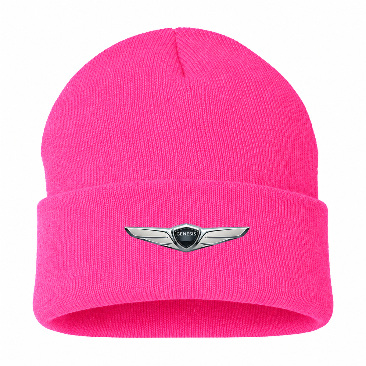Men's Genesis Beanie Hat — Pink — clean front main