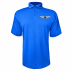 Men’s Genesis Car Polyester Polo - Blue