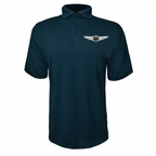 Men’s Genesis Car Polyester Polo - Navy