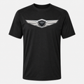 Men’s Genesis Car Polyester T-Shirt - Black