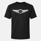 Men’s Genesis Car Polyester T-Shirt - Black