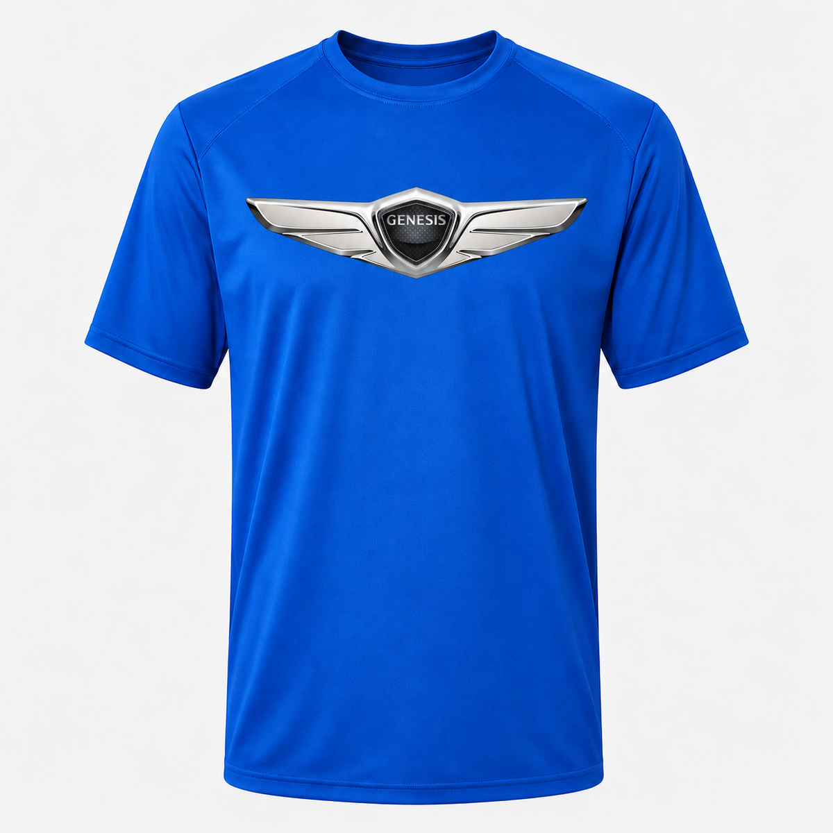 Men’s Genesis Car Polyester T-Shirt - Blue