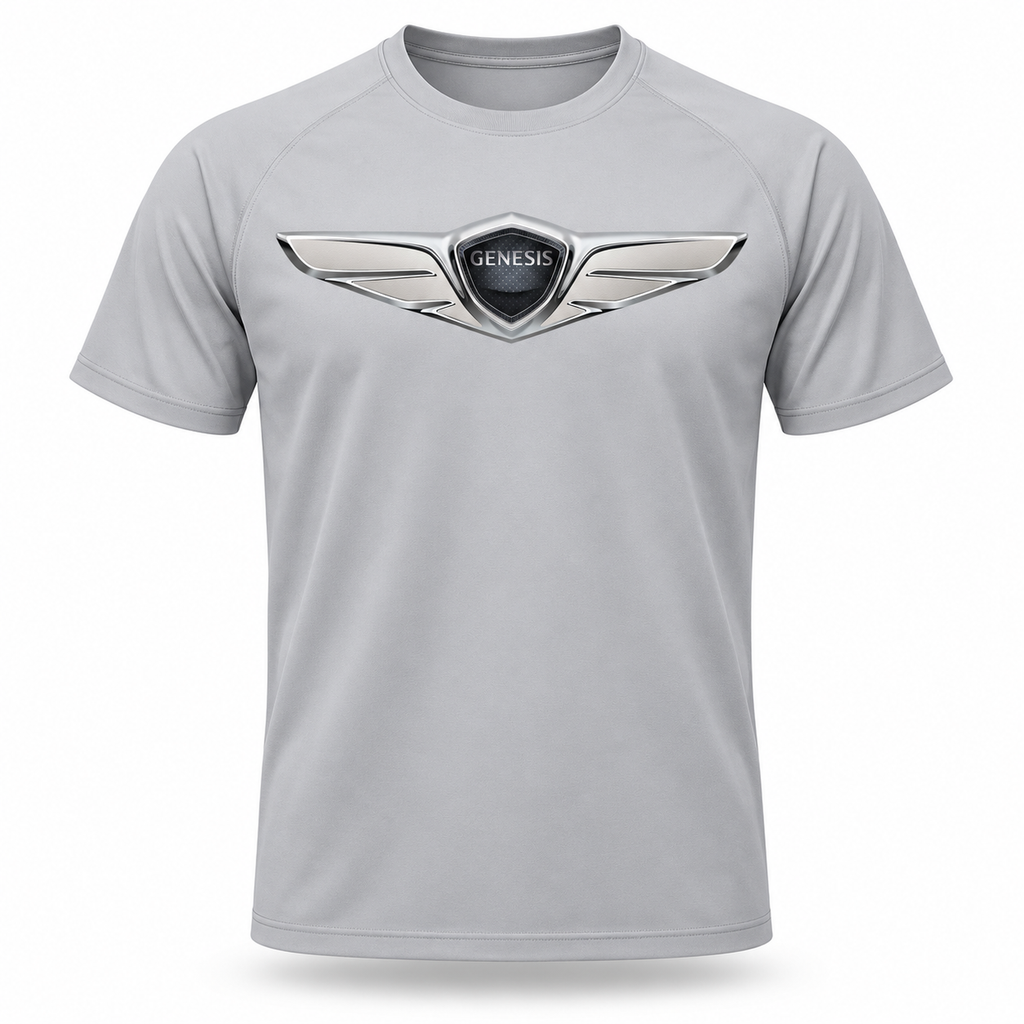 Men’s Genesis Car Polyester T-Shirt - Grey